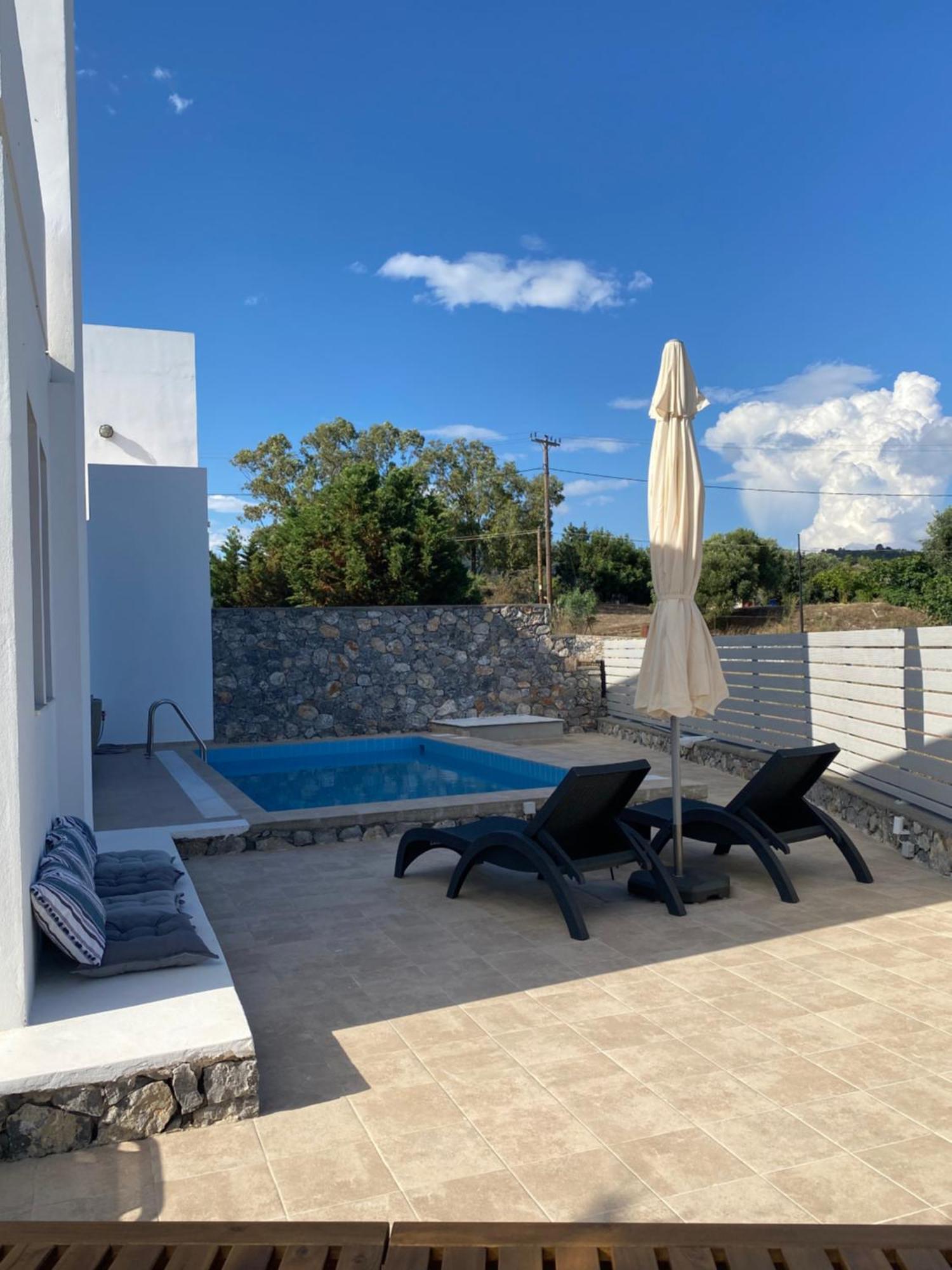 Casa Christiana, Lardos Villa Buitenkant foto